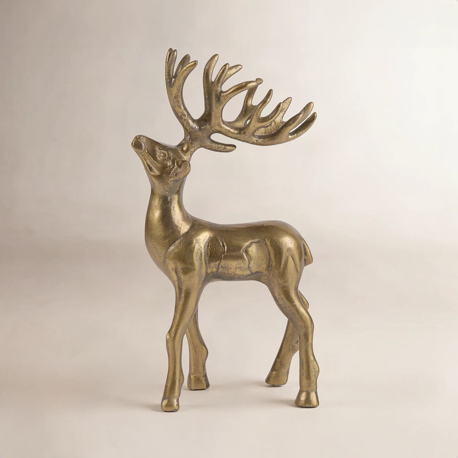 Winter Sleigh Reindeer Holiday Accent | Birch Lane