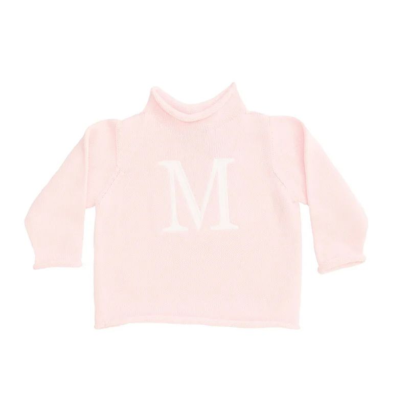 Light Pink Cotton Rollneck Sweater | All She Wrote