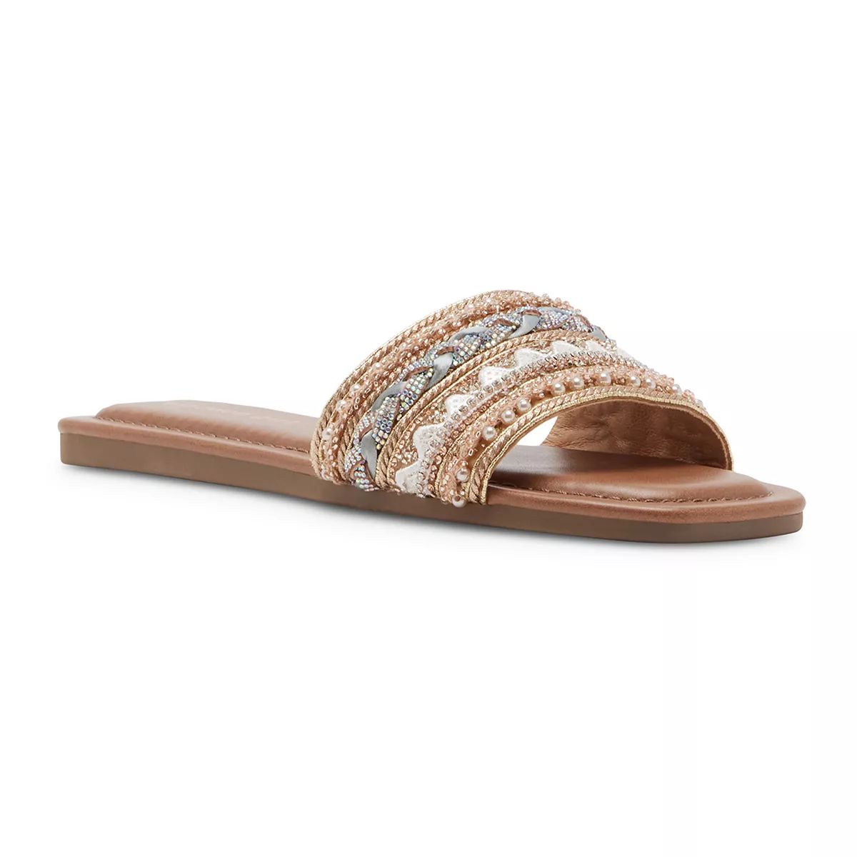 madden girl Thread Women's Slide Sandals | Kohl's