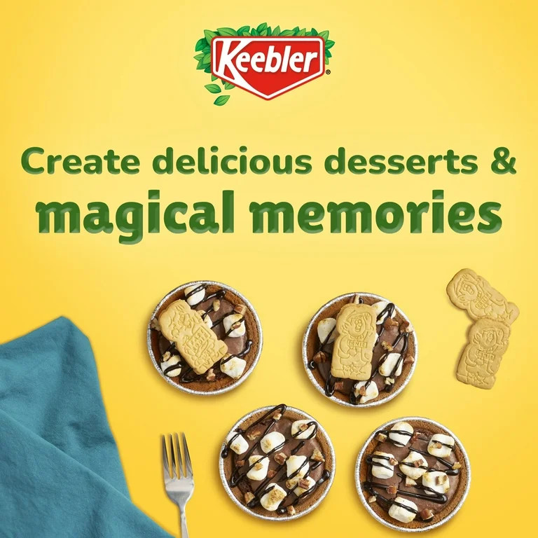 Keebler Ready Crust Mini Graham Cracker Pie Crusts, Premade Pie Crusts For Baking And No-Bake, 6 ... | Walmart (US)
