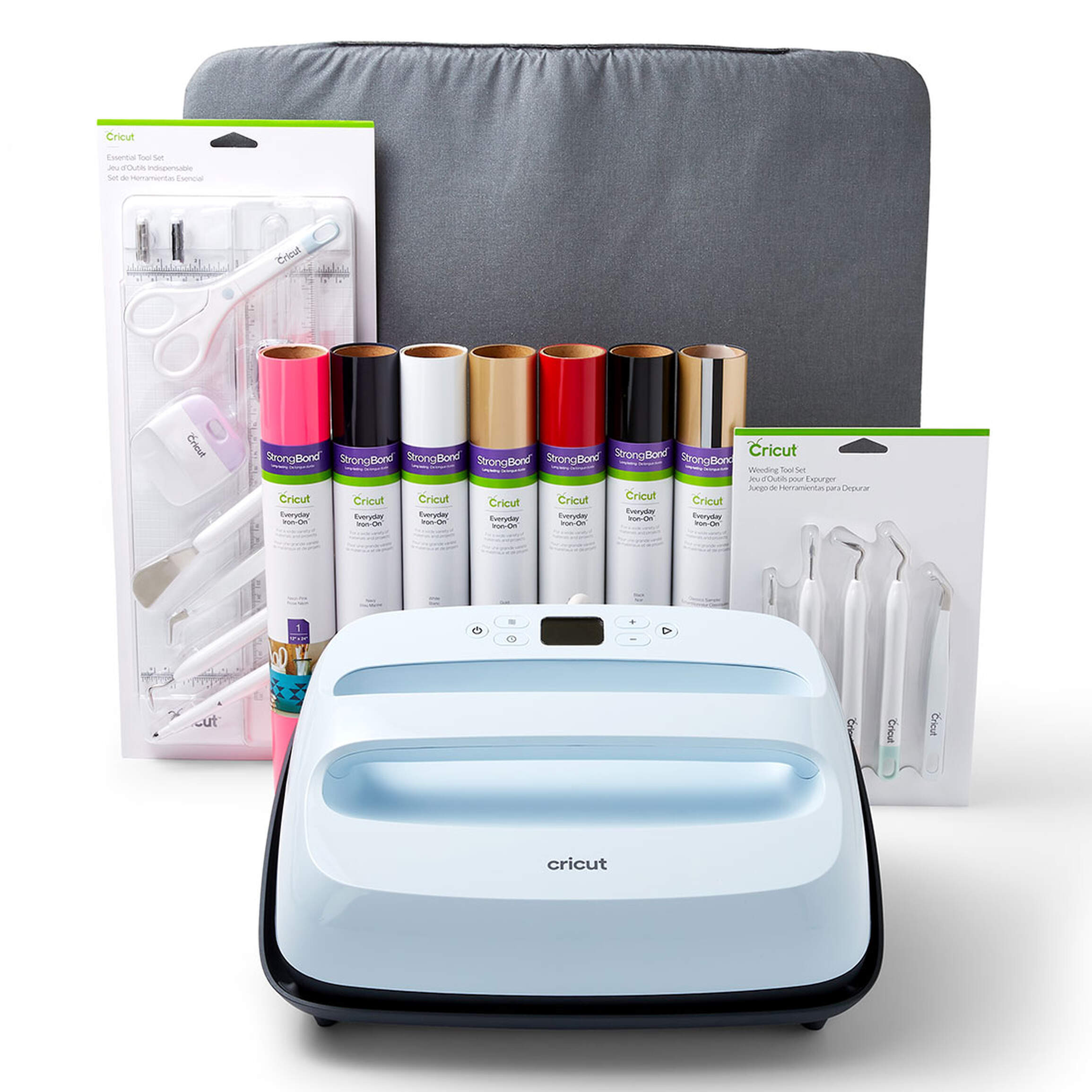 Cricut EasyPress™ 3, 12" x 10" + Everything Iron -On Bundle | Cricut