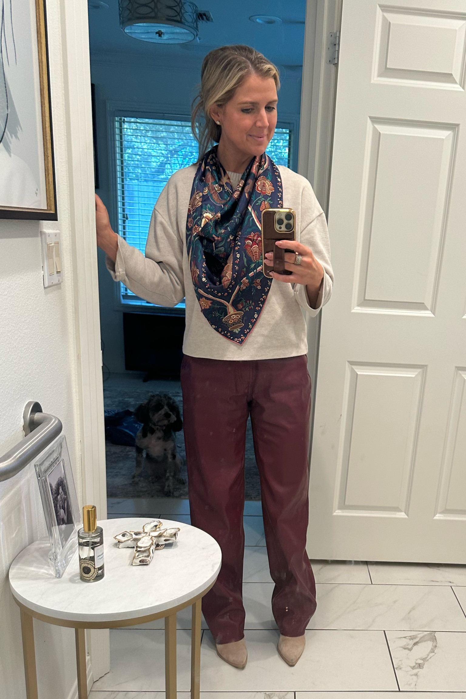 Today’s look brought to you by Amazon and Target! The pants from Target run big, so I sized down to a 2! LOVING this large scarf I picked up from Amazon last week! 

#LTKCyberWeek #LTKStyleTip #LTKFindsUnder50