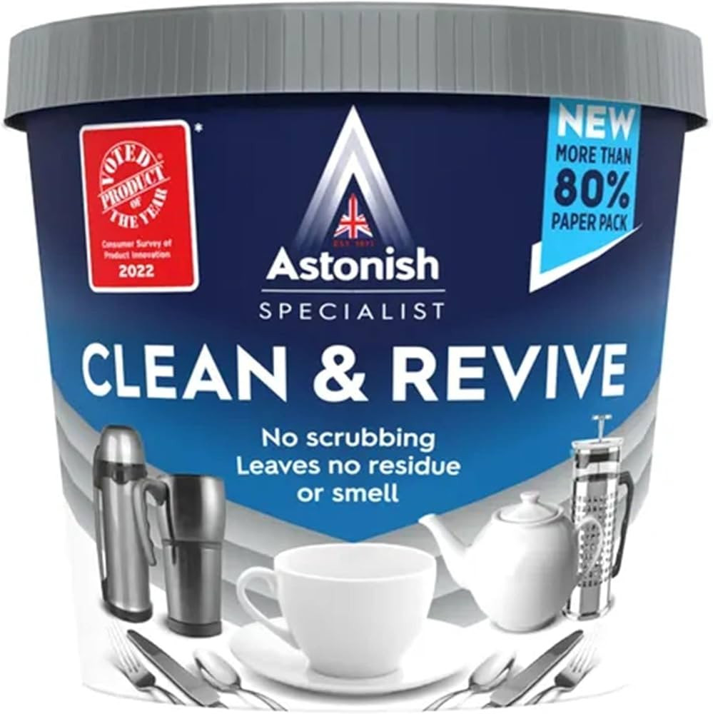 2 X Cup Clean Stain Remover 1 x 350g for Flasks Mugs and Cups | Amazon (UK)