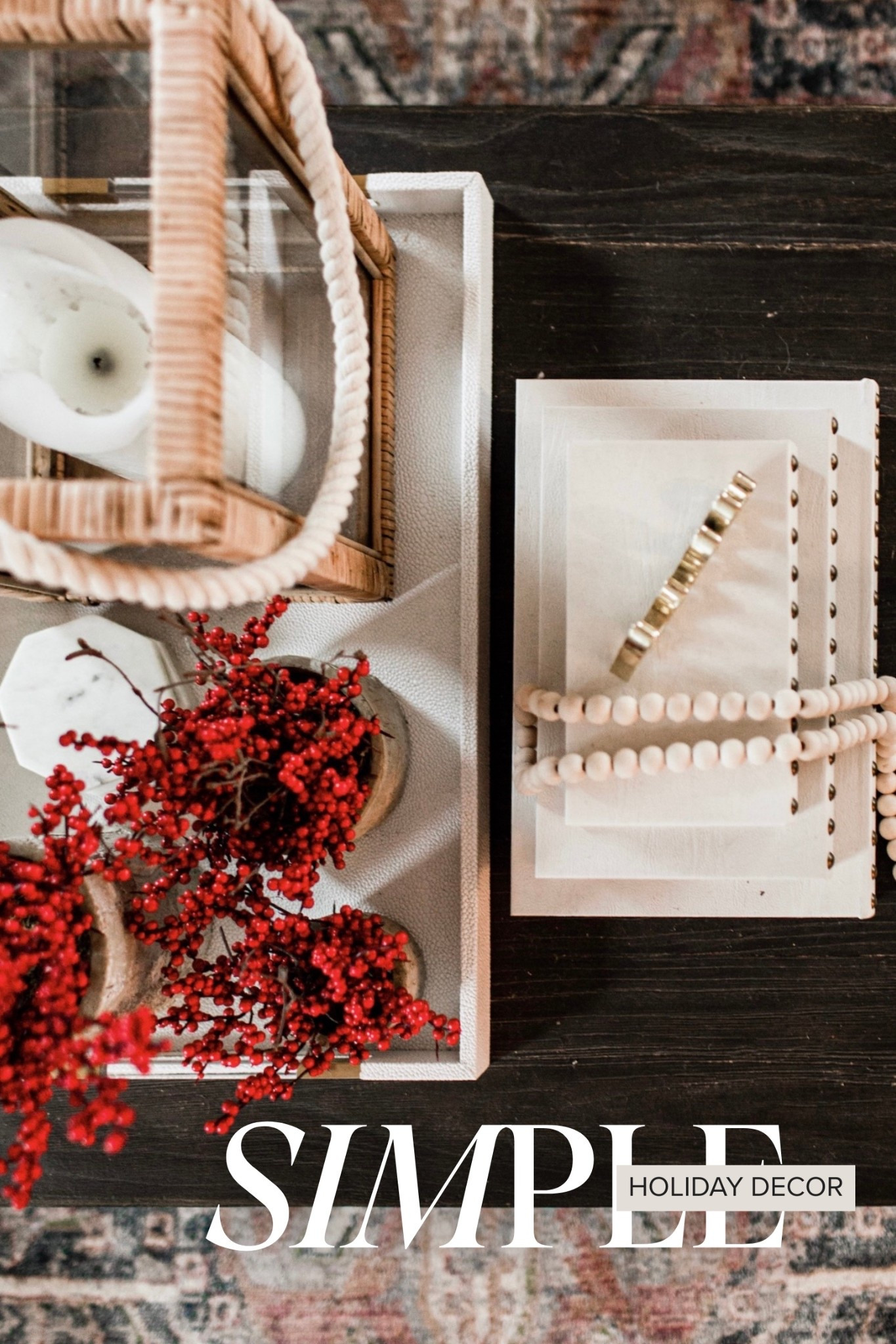 Are you team decorate early or team wait until after Thanksgiving? I personally like to wait until after Thanksgiving to decorate for the holidays. Either way, here’s a simple and easy way to incorporate holiday decor! Think white and ivory accents, red berry stems, and candles to add coziness. ❤️

#LTKHome #LTKSeasonal #LTKHoliday