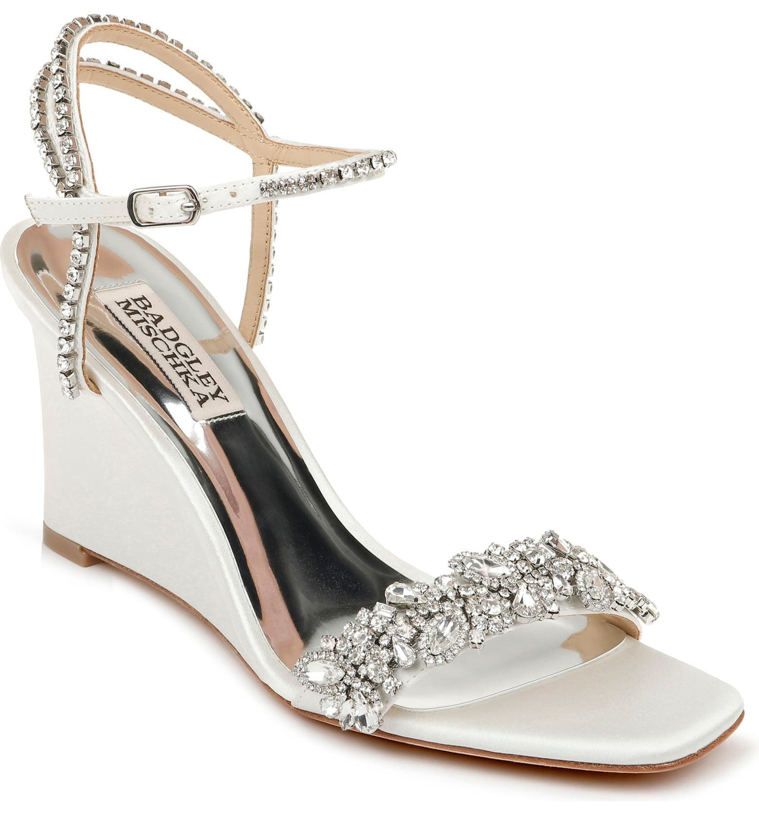 Badgley Mischka Jenna Wedge Sandal | Nordstrom