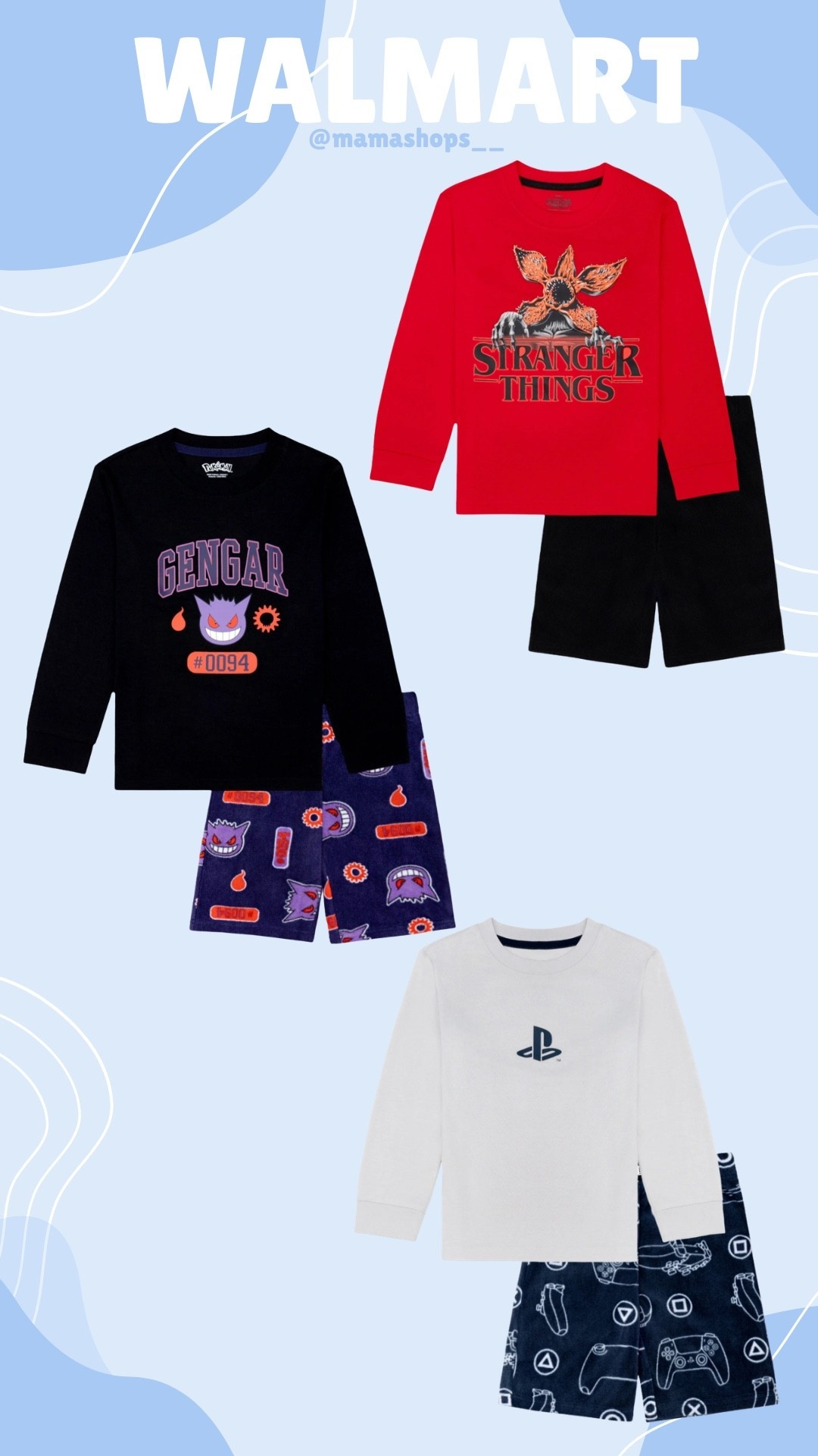 New graphic  2pc pajama sets, find them now at Walmart !👦🏻🤩

Links available here ✨🔗

#LTKSeasonal #LTKHome #LTKKids