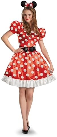 Disguise Red Minnie Mouse Classic Adult Sized Costume | Amazon (US)