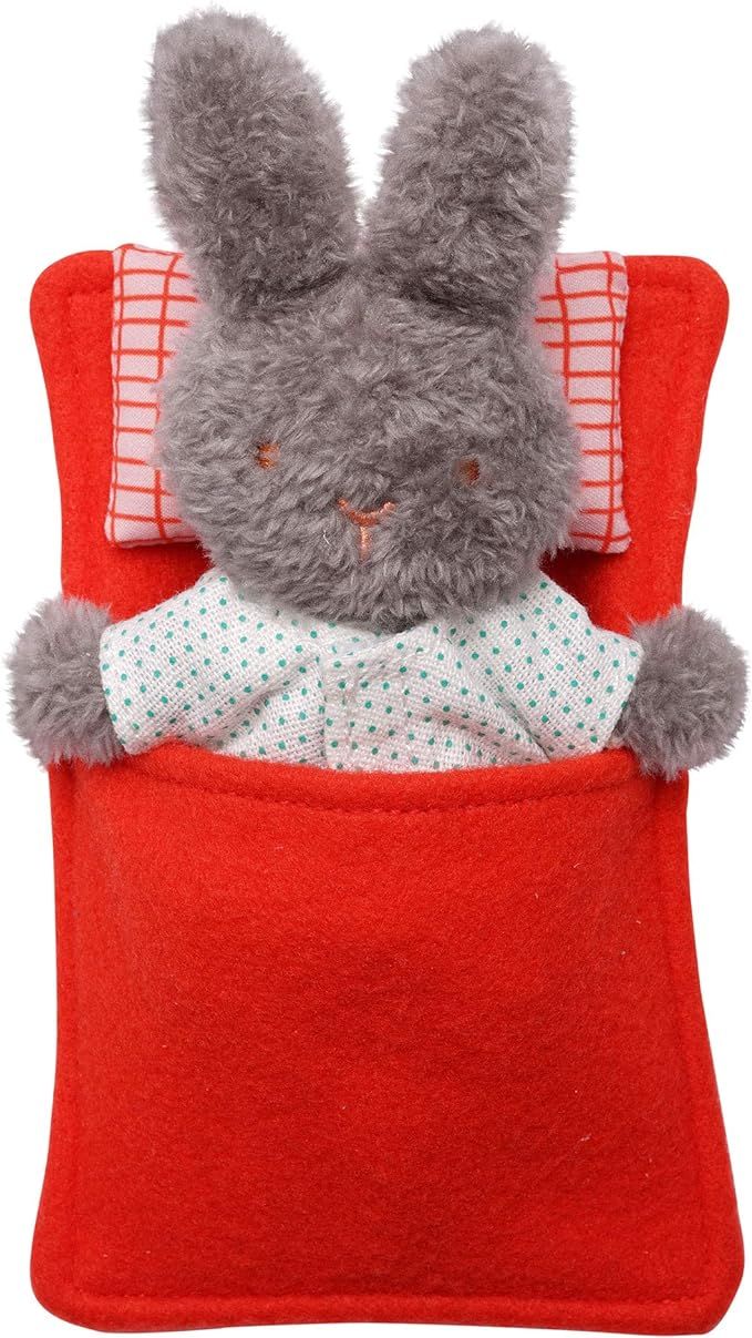 Manhattan Toy Little Nook Berry Bunny Stuffed Animal with Removable Clothing, Sleeping Bag & Keep... | Amazon (US)