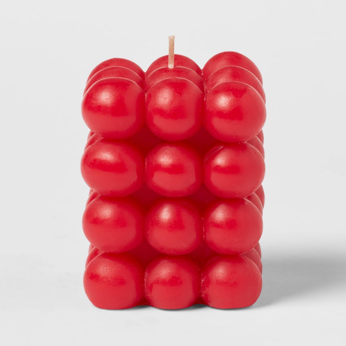 3.5" Unscented Bubble Sculpture Candle 12oz - Opalhouse™ | Target