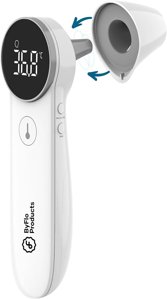 ByFloProducts, Ear and Forehead Thermometer, Thermometer Adult and Baby, Forehead Digital Thermom... | Amazon (CA)