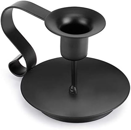 Printemps Candlestick Holders Black Candle Holder,Wrought Iron Taper Candle Holder,Iron Candle Ho... | Amazon (US)