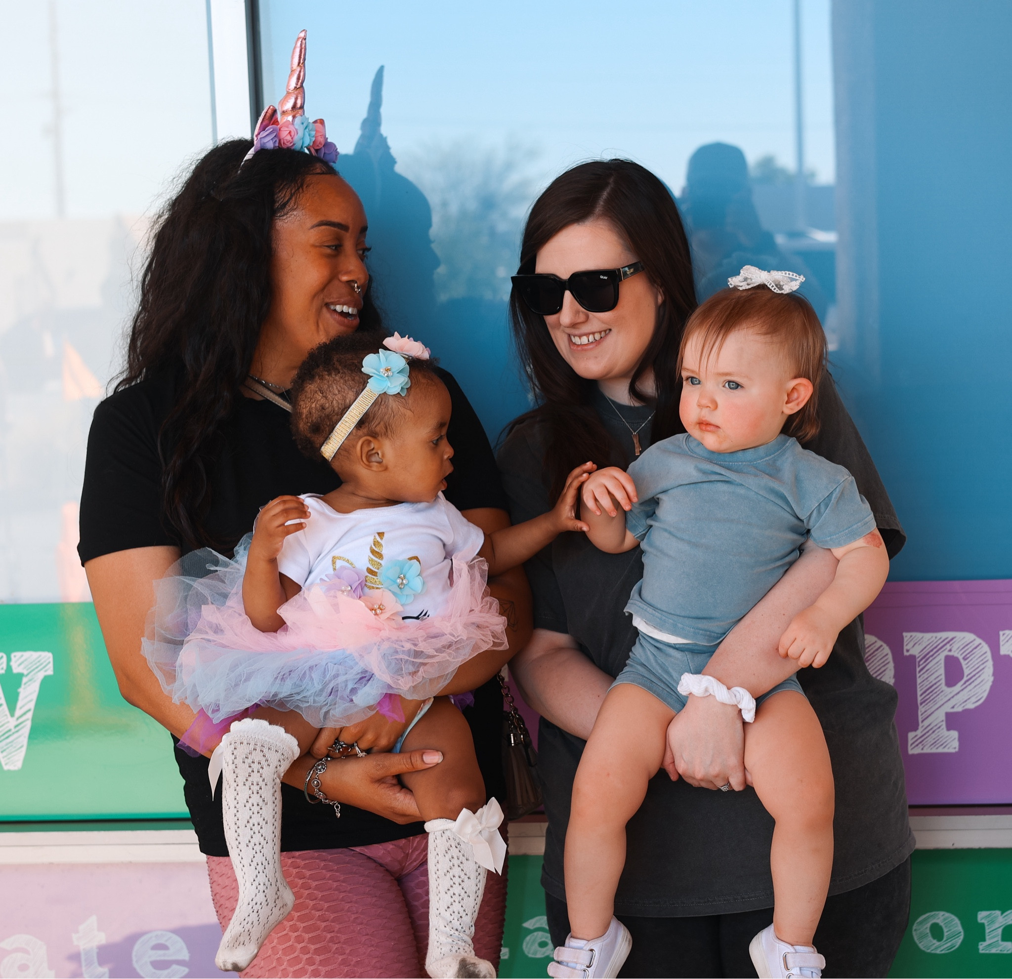 We are LIVING in these biker sets this summer! Today I paired the midnight biker shorts with a casual tee, while Madeline wore the full arctic set. Obsessed with this set paired with her eyes 🥹😍

#LTKfindsunder100 #LTKmidsize #LTKfamily