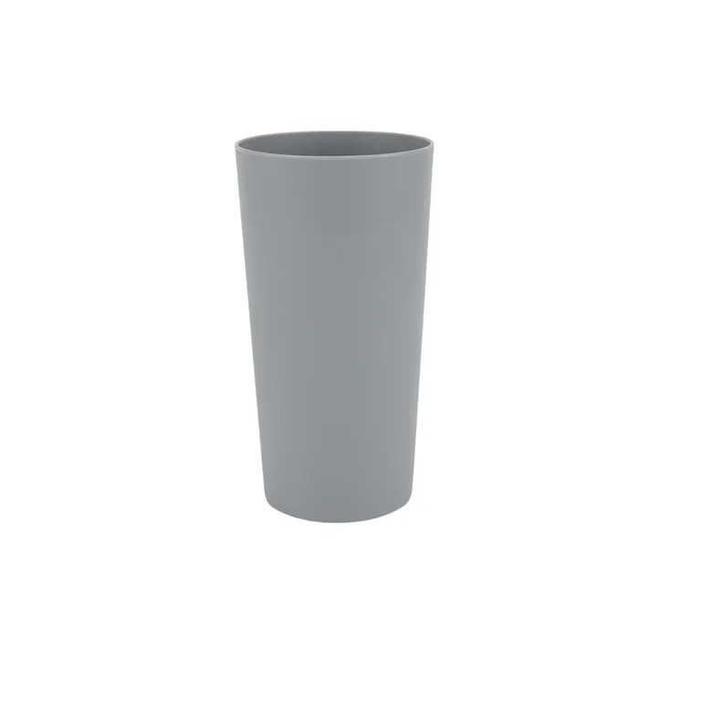 Mainstays - Gray Round Plastic Tumbler, 26-Ounce | Walmart (US)