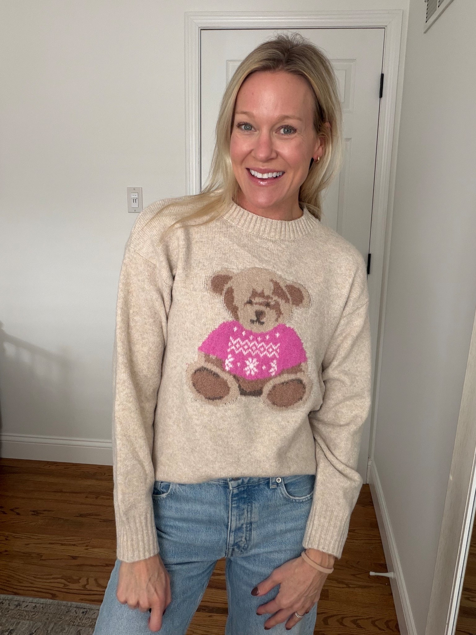 Loving the teddy bear trend! Wearing size small for oversized look! @walmart #walmartfinds 

#LTKHoliday