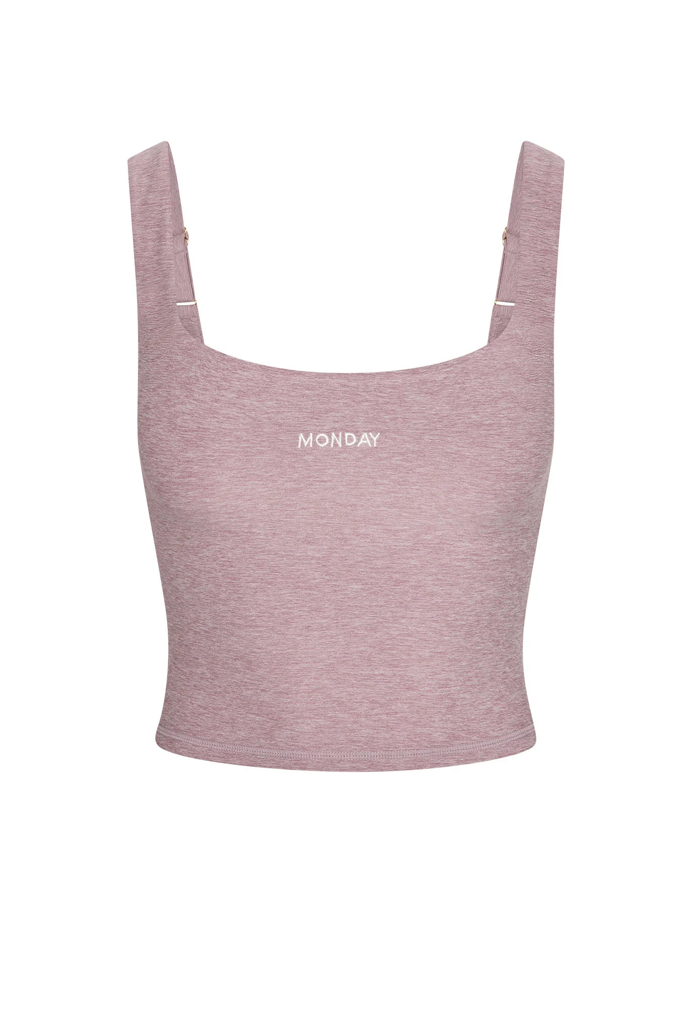 Aspen Tank - Heather Mauve | Monday Swimwear