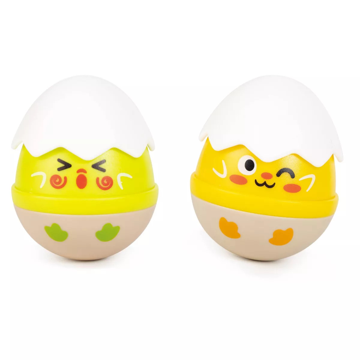Hape Egg Wobbler Rattle Set - 2pc | Target