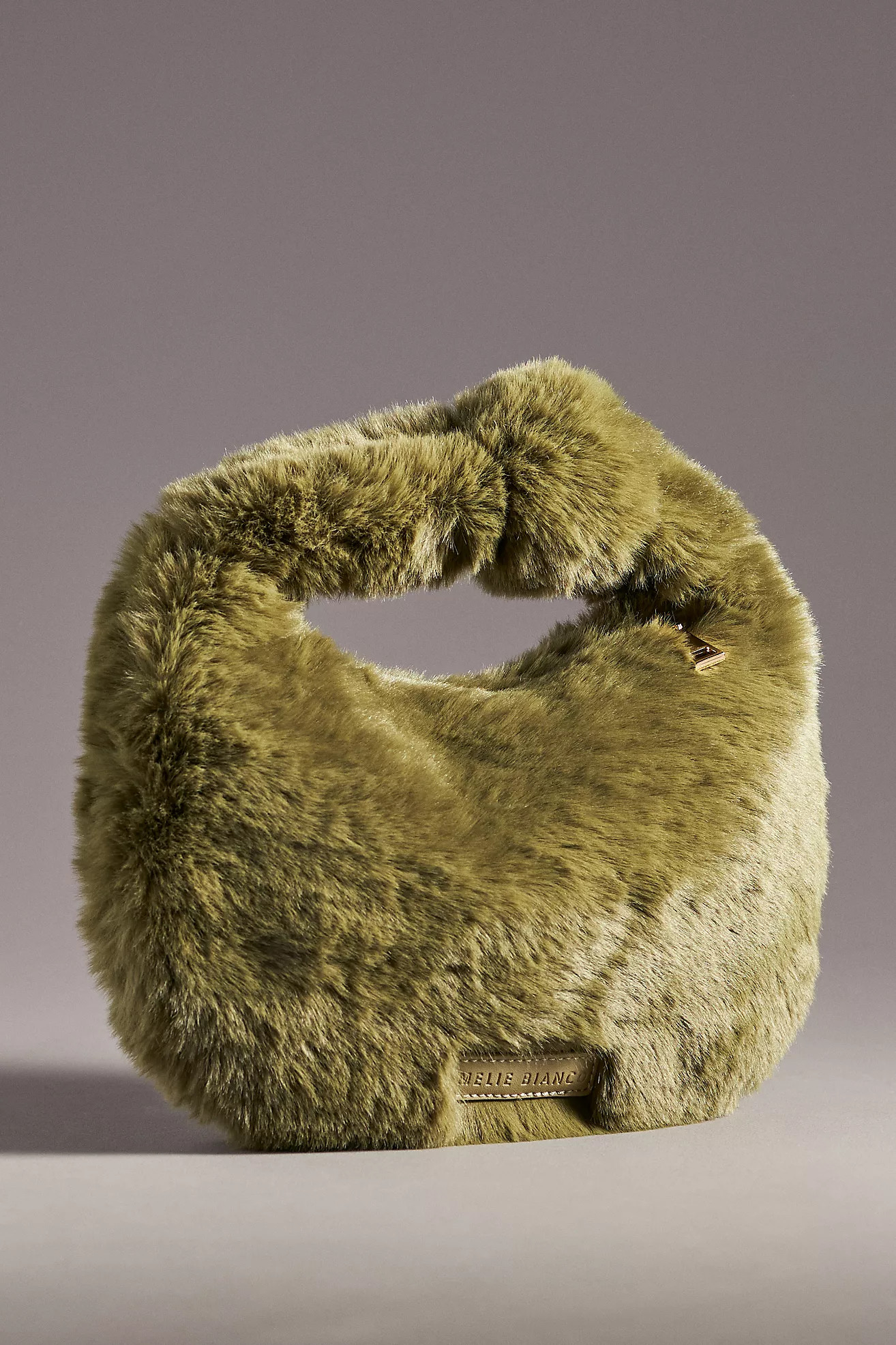 The Brigitte Satchel by Melie Bianco: Mini Faux-Fur Edition | Anthropologie (US)