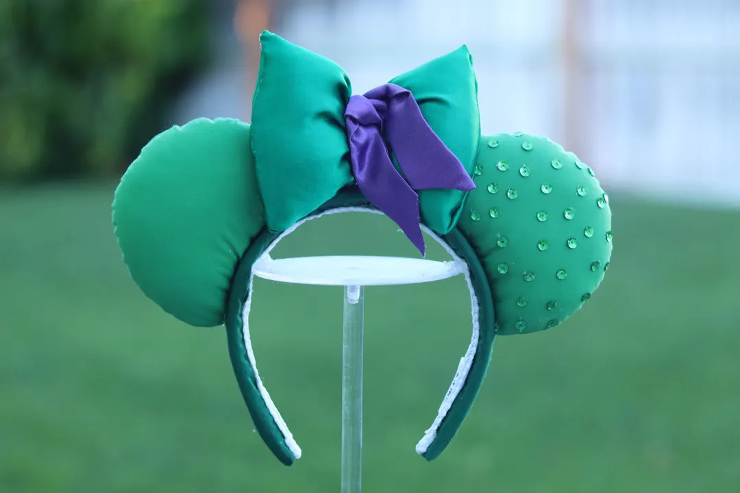 Inside Out Disney Ears | Disgust Disney Ears | Light up Disney Ears - Etsy | Etsy (US)