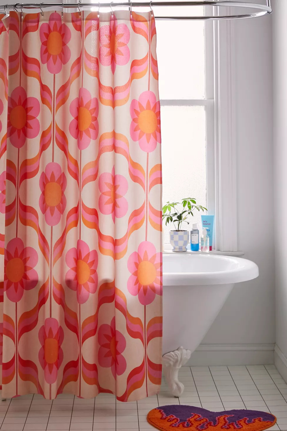 Lily Marfy For Deny Garden Party Shower Curtain | Urban Outfitters (US and RoW)