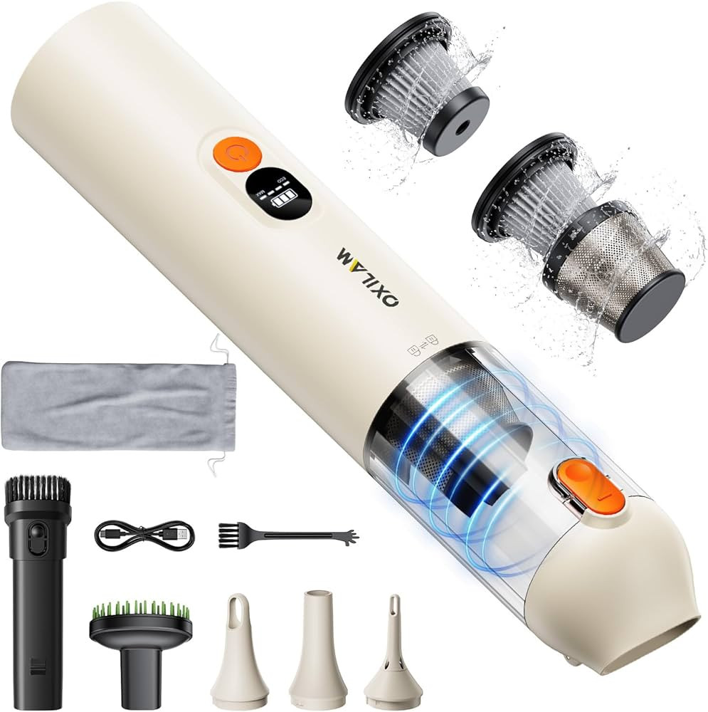 OXILAM Handheld Vacuum Cordless, 4 in 1 Car Vacuum Portable Cordless with 14000Pa Strong Suction,... | Amazon (US)