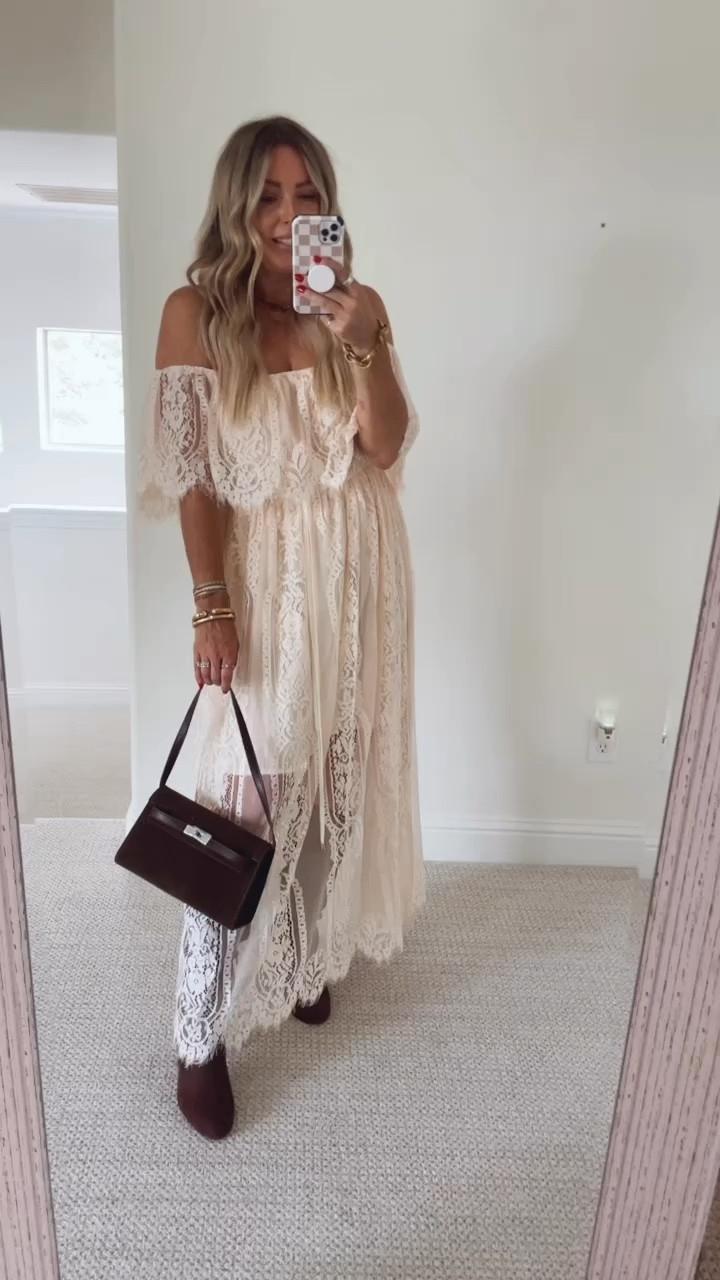 1. Dress fits tts, but I sized up to large 
Suede boots. Suede. Maxi dress. Fall family photos outfit. Holiday. 
Fall outfit. Holiday party outfit. 
Teacher outfit. Holiday party. . Thanksgiving outfit.Friendsgiving. Fall fashion. 
Pullover. Holiday party. Thanksgiving outfit. Sale 




#LTKCyberWeek #LTKHoliday #LTKGiftGuide