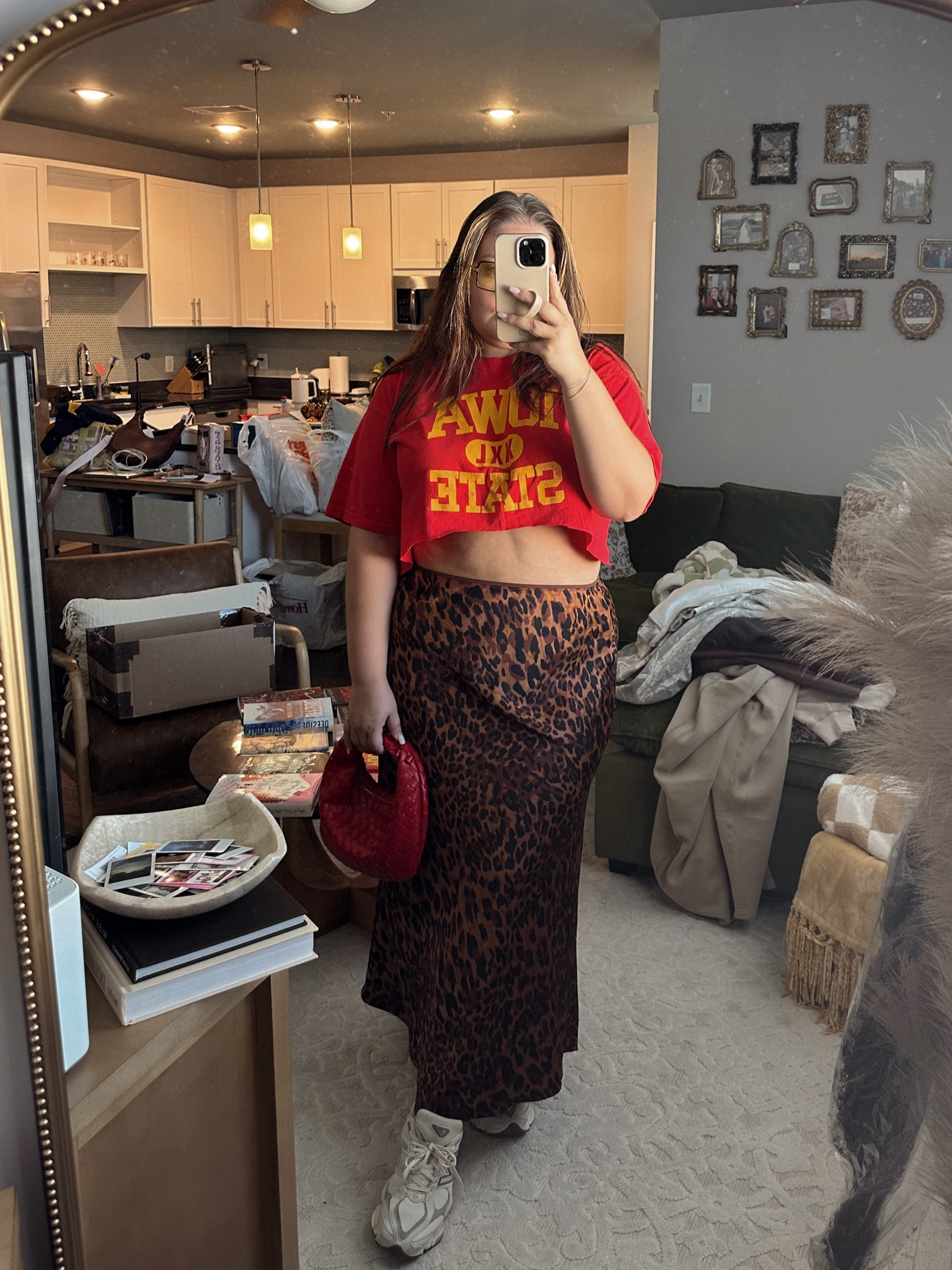 Game day ootd!! Cheetah skirt I’m wearing on repeat in a size xxl!

#LTKPlusSize #LTKFindsUnder50 #LTKStyleTip