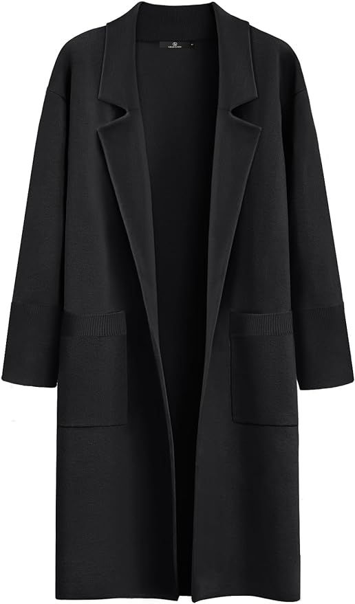LILLUSORY Women's Long Dressy Cardigan Sweaters Fall Trendy Oversized Coatigan 2023 Knit Jacket W... | Amazon (US)