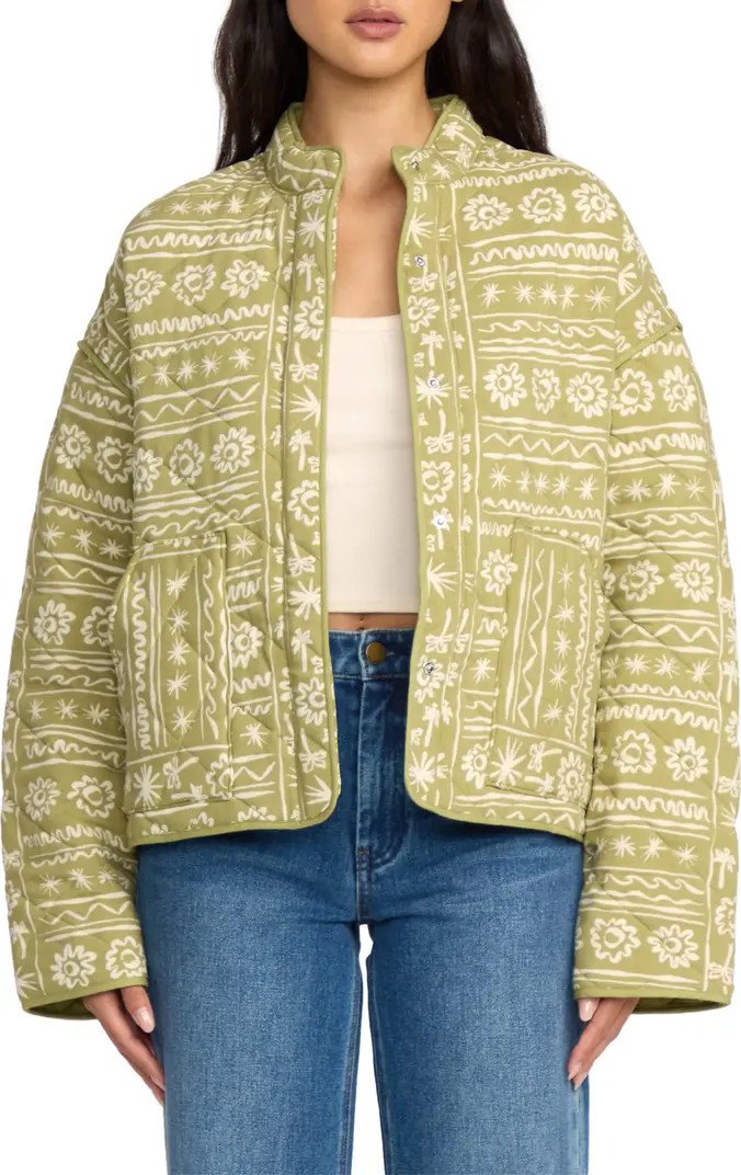 Billabong Folk Story Oversize Jacket | Nordstrom | Nordstrom