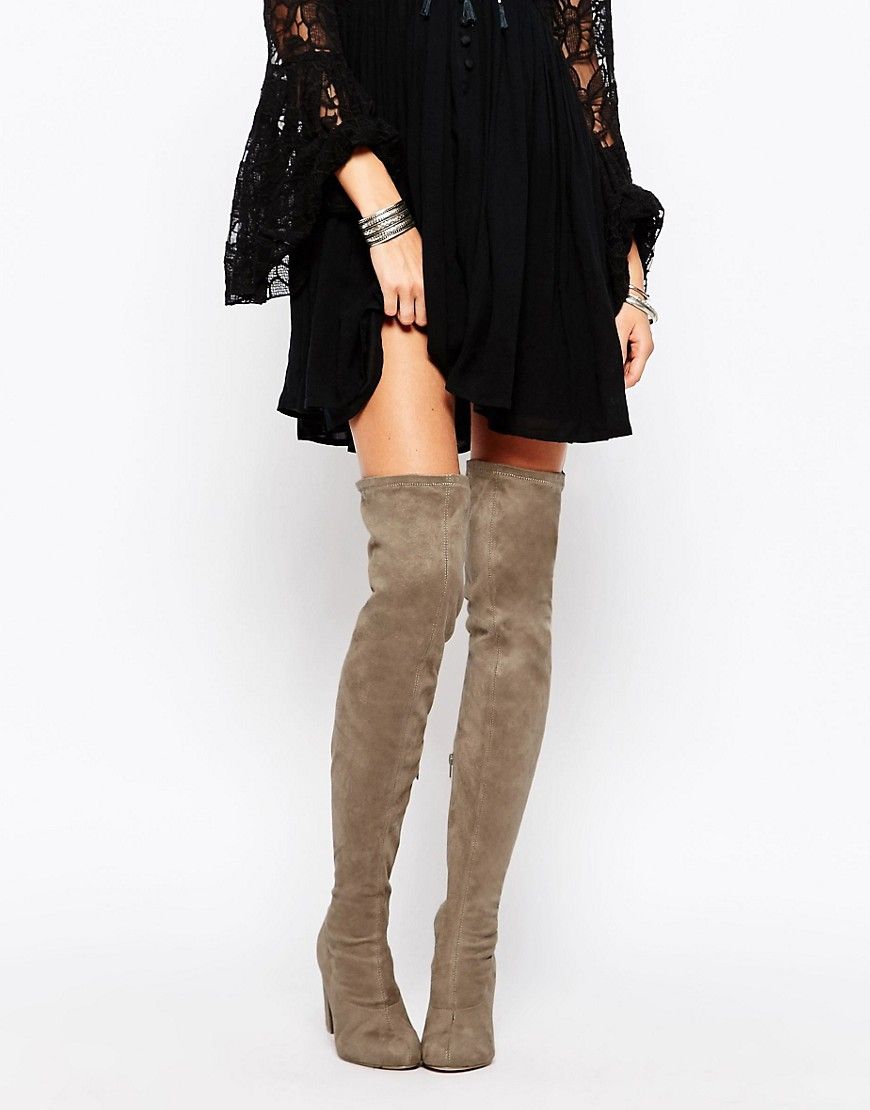 ASOS KEY TO MY HEART Lace Up Over the Knee Boots | ASOS US