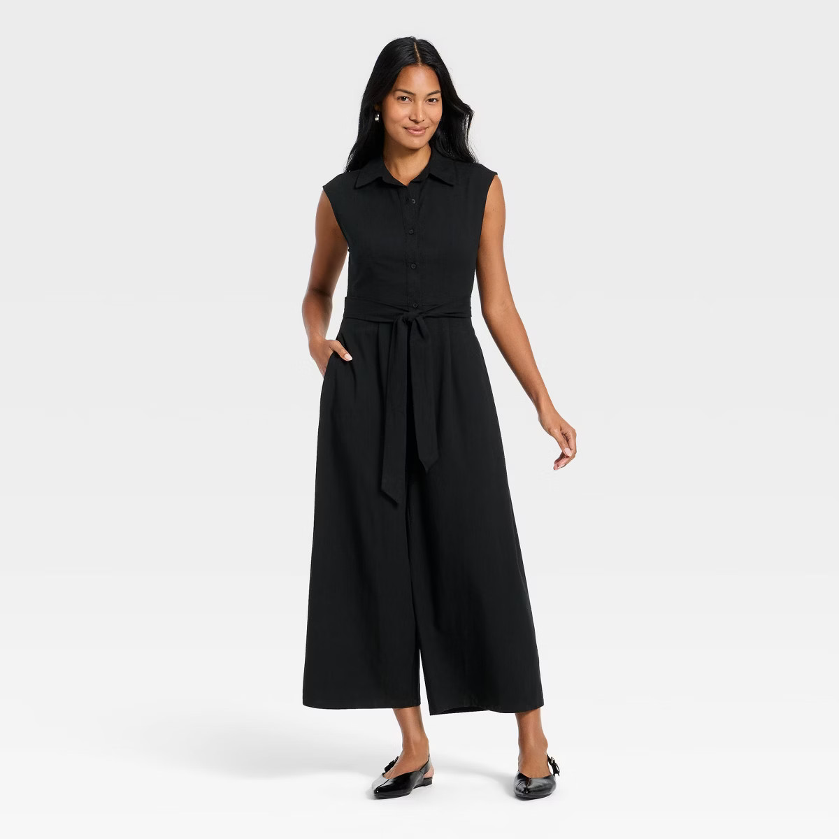 Women's Belted Jumpsuit - A New Day™ | Target