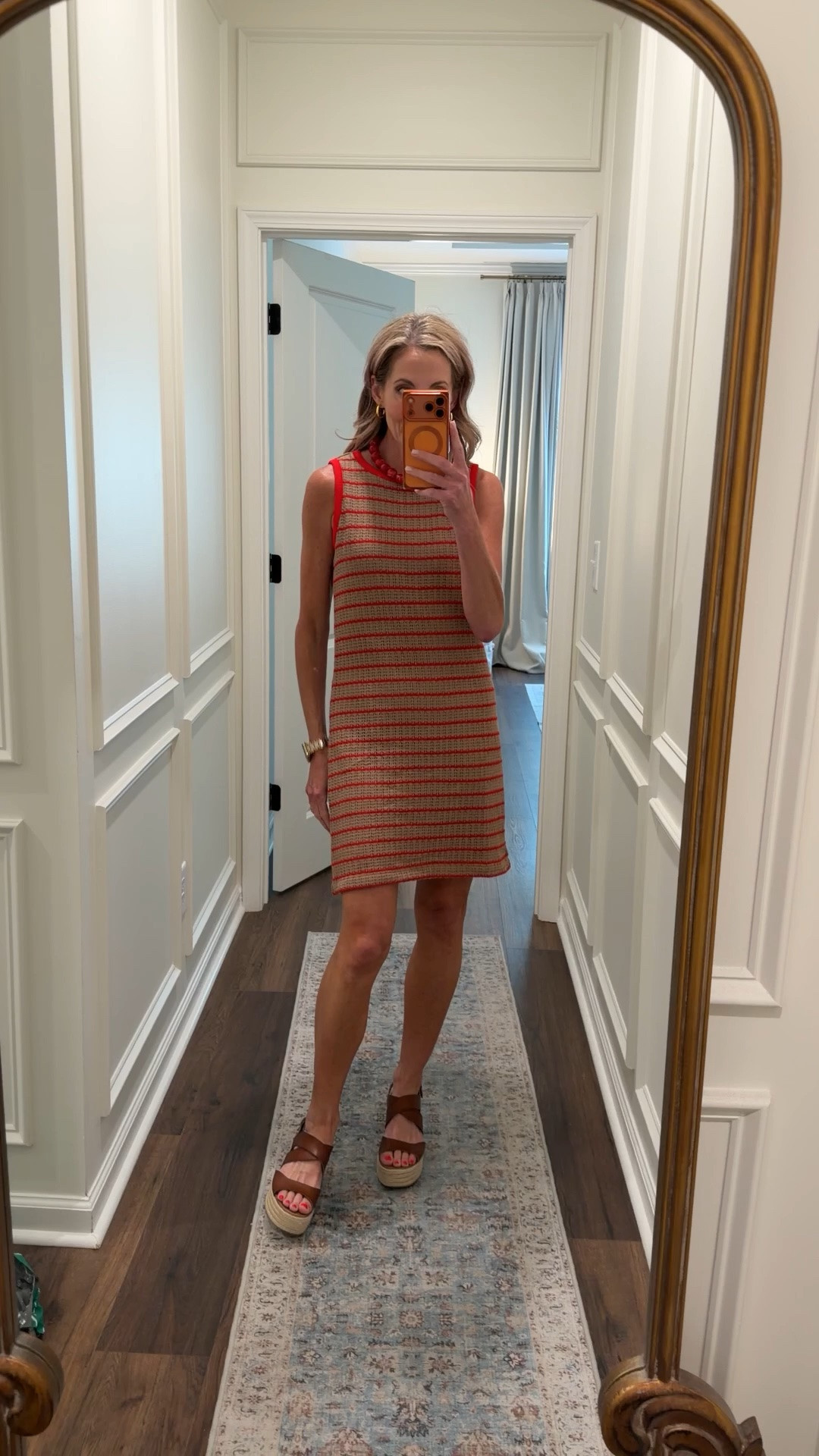 J.Crew factory top rated striped crochet mini dress 50% off today plus an extra 20% off with code lobster making this less than $50. All new arrivals are 40 to 60% off. 
@jcrew