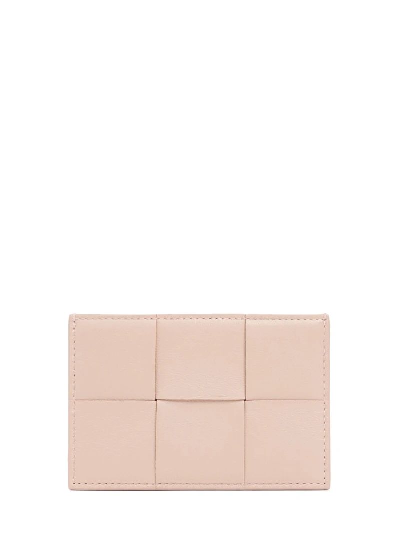 Cassette leather credit card case - Bottega Veneta - Women | Luisaviaroma | Luisaviaroma