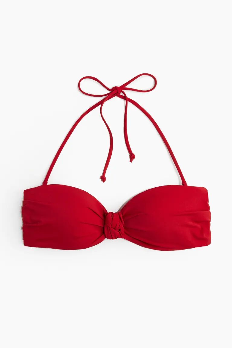 Padded Bandeau Bikini Top | H&M (US + CA)