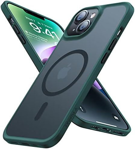TORRAS Magnetic for iPhone 14 Case/iPhone 13 Case, [Military Grade Drop Tested] [Compatible with ... | Amazon (US)
