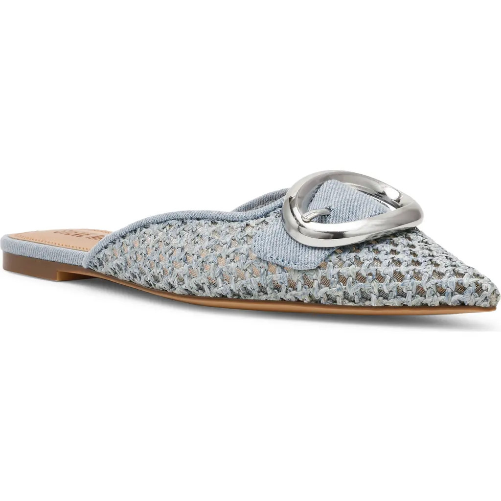 Steve Madden Ira Pointed Toe Mule in Denim at Nordstrom, Size 7.5 | Nordstrom