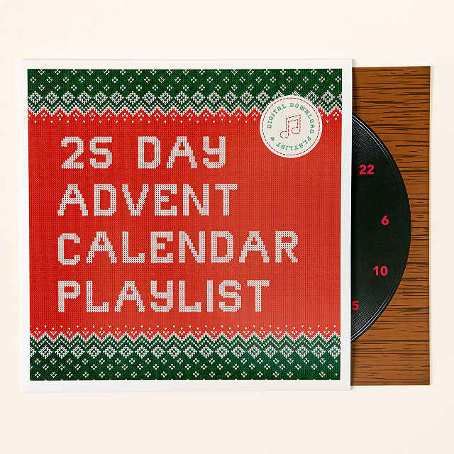 Holiday Scratch Off Advent Calendar Playlist | UncommonGoods