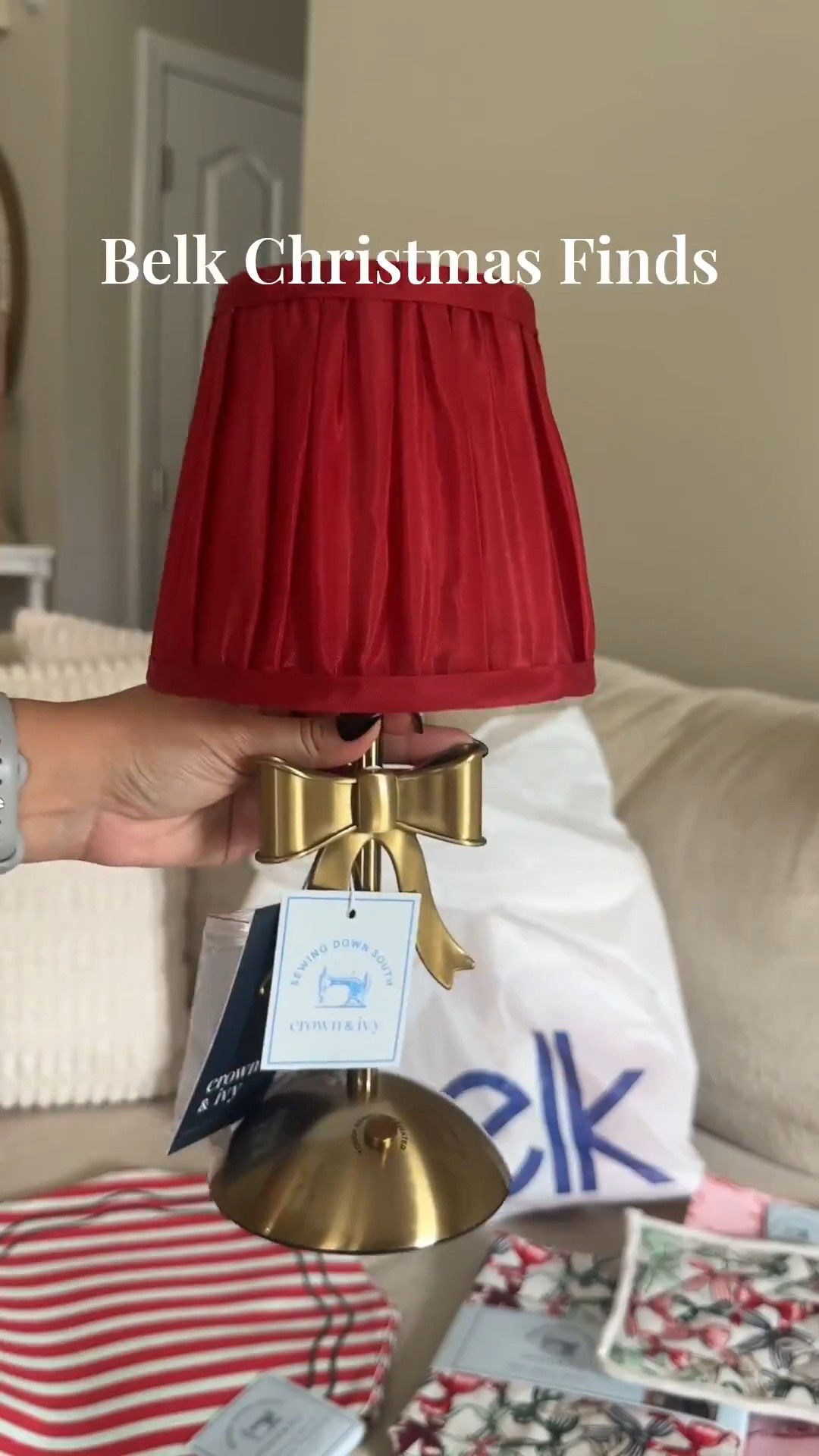 Sewing Down South x Crown & Ivy™ Sew Festive Tea Towels - 2 Pack

Sewing Down South x Crown & Ivy™ Sew Merry Oven Mitt

Sewing Down South x Crown & Ivy™ Sew Bowtiful Reversible Throw Blanket

Sewing Down South x Crown & Ivy™ Sew Festive Placemats - Set of 4


#LTKSeasonal #LTKSaleAlert #LTKHoliday