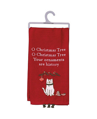 Dish Towel Cat Ornaments | Macy's