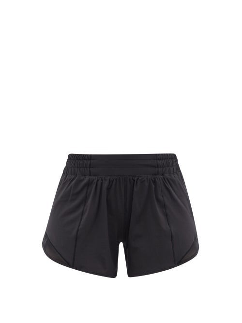 Lululemon - Hotty Hot 4" Recycled Fibre-blend Running Shorts - Womens - Black | Matches (US)