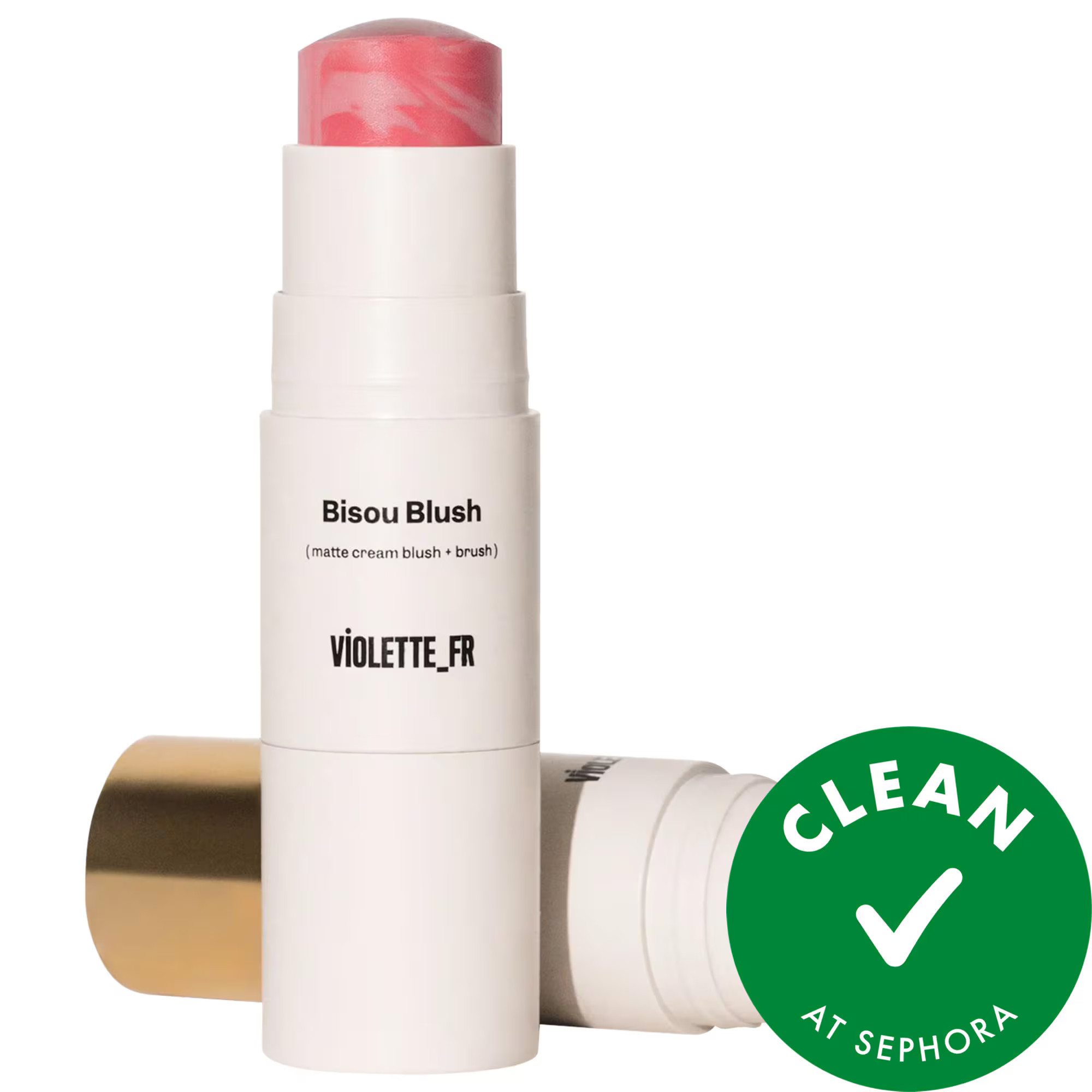 VIOLETTE_FR BISOU BLUSH Marbled Cream Blush Stick Inès 0.25 fl. oz. / 7 g | Sephora (US)
