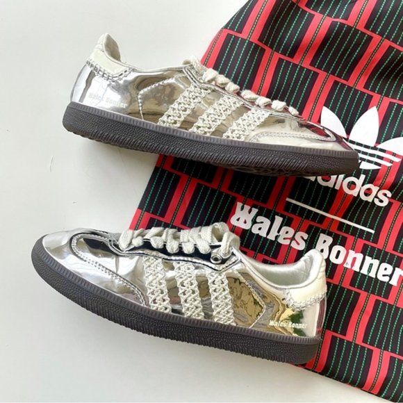 Adidas Samba Wales Bonner Silver Metallic Gum' 2023 Adidas Sneakers | Poshmark