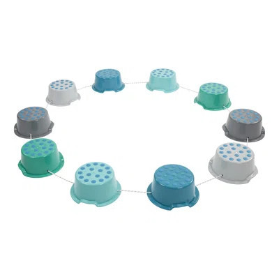 ECR4Kids Stepping Buckets with Storage Carry Bag, Balance Stones, Contemporary, 10-Piece | Wayfair North America