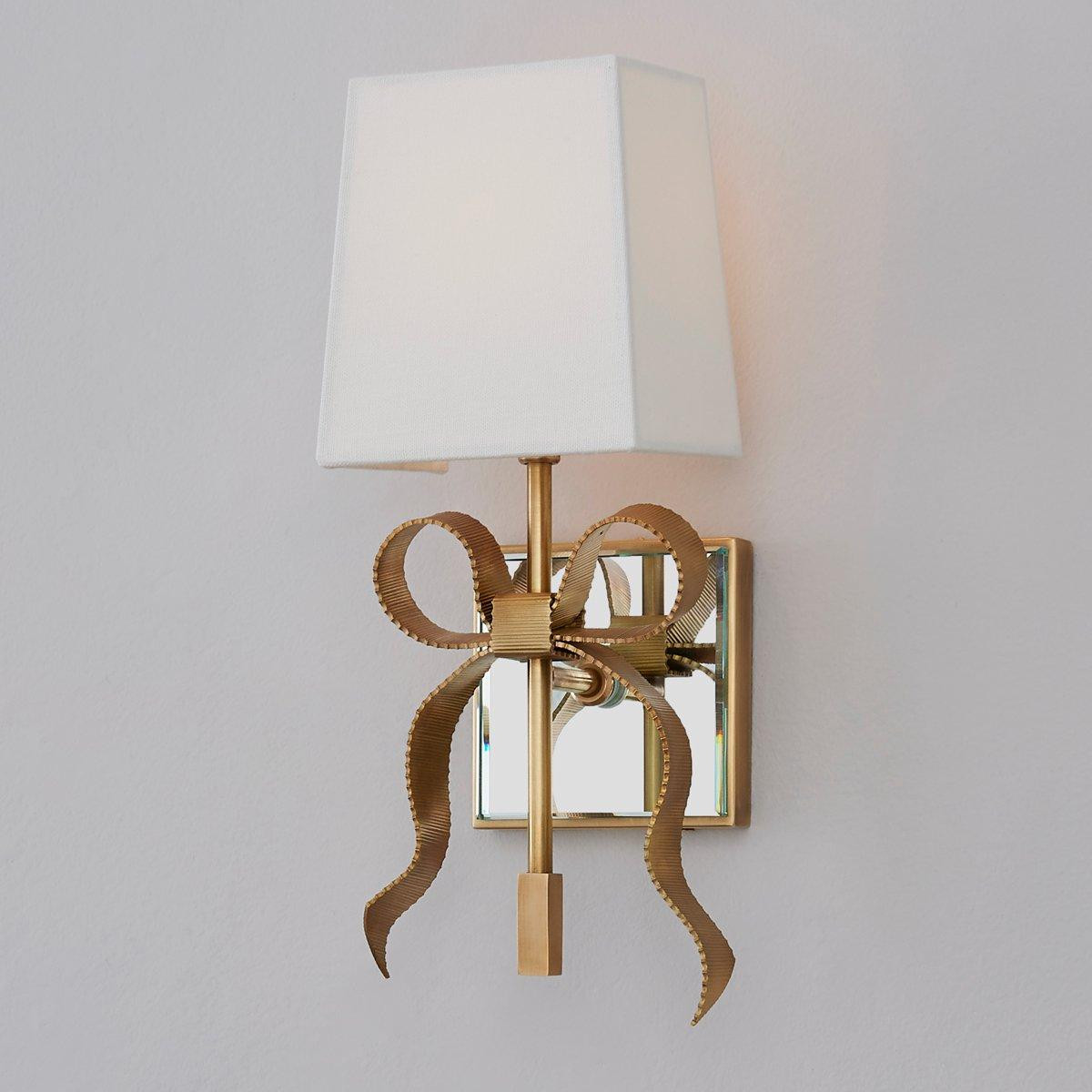 Ellery Gros-Grain Bow Sconce | Shades of Light
