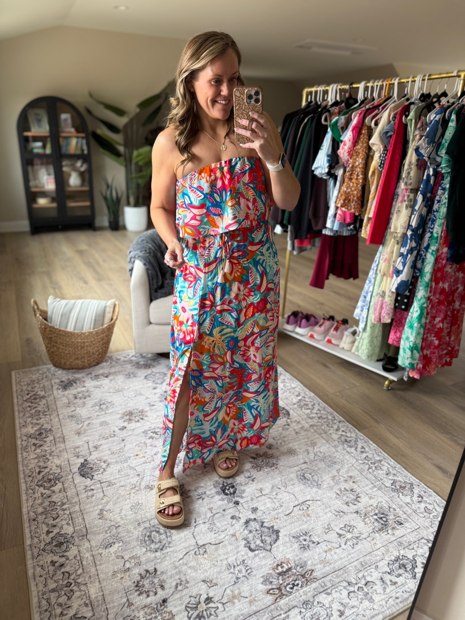 Amazon dress
Vacation vibes 
Strapless dress 

#LTKdayinmylife #LTKootd #LTKgrwm