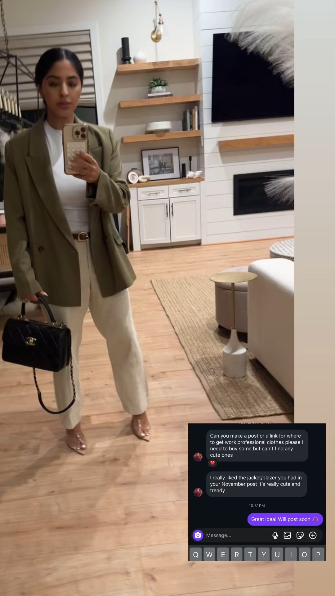 Work wear. Teacher outfit inspo. Work outfit. Blazer. Black outfit. Double breasted blazer. Coat. Jacket.  Winter outfit. Business casual outfit. Work outfit. Office wear.  Coat. Jacket. Conference outfit. Show outfit inspo. Back to school. Back to work. Office wear. Office outfit. Snakeskin shoes. YSL shoes. YSL dupe black heels. YSL bag. YSL purse. Black bodysuit. Outfits for petite girlies. Travel work outfit. White pants. Wide leg pants. Cream / tan work pants. Low rise tailored wide leg pant. Slingback heels. Black and gold heels. Mules. 

Work wear. Teacher outfit inspo. Work outfit. Blazer. Black outfit. Cashmere sweater. Winter outfit. Business casual outfit. Work outfit. Office wear.  Coat. Jacket. Conference outfit. Show outfit inspo. Back to school. Back to work. Office wear. Office outfit. Snakeskin shoes. Snakeskin mules. YSL bag. YSL purse. Black sweater. Outfits for petite girlies. Travel work outfit. 

#LTKBacktoSchool #LTKWorkwear #LTKStyleTip

#LTKWorkwear #LTKWatchNow #LTKTravel

#LTKBacktoSchool #LTKStyleTip#LTKWatchNow 

#LTKWatchNow  #LTKShoeCrush#LTKWatchNow

#LTKgrwm #LTKTravel #LTKWorkwear