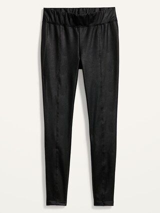High-Waisted Stevie Faux-Leather Pants for Women | Old Navy (US)
