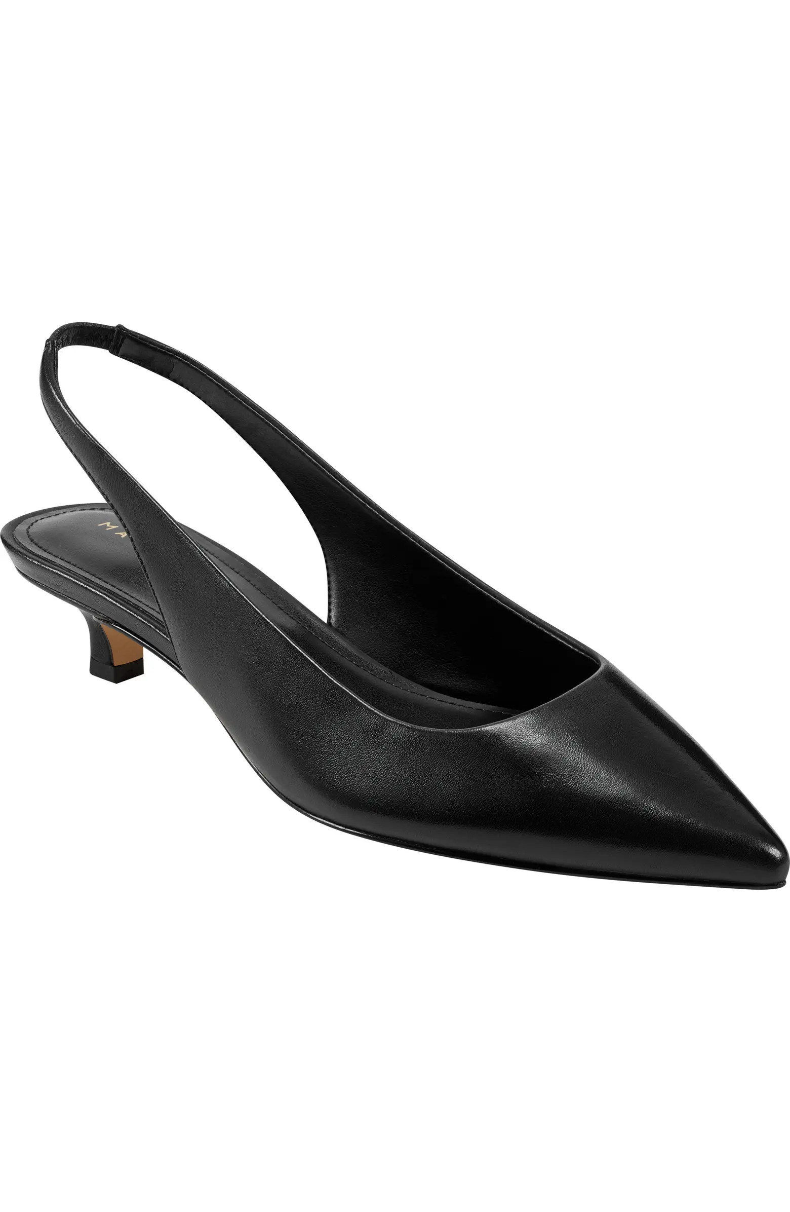Marc Fisher LTD Posey Kitten Heel Slingback Pump (Women) | Nordstrom | Nordstrom