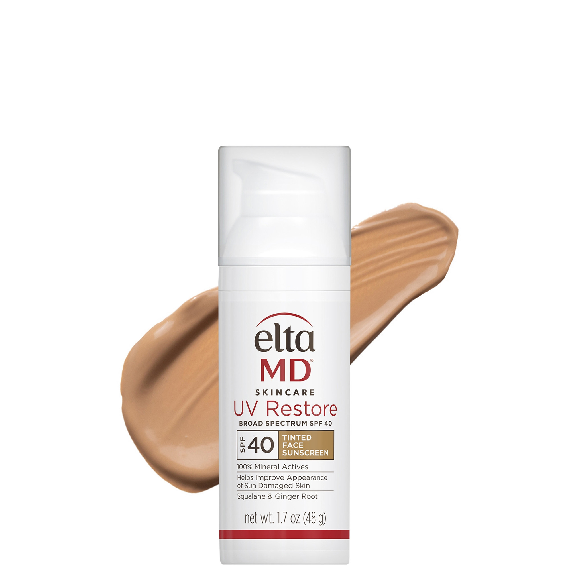 EltaMD UV Restore Tinted Broad-Spectrum Facial Sunscreen SPF 40 50ml | Dermstore (US)