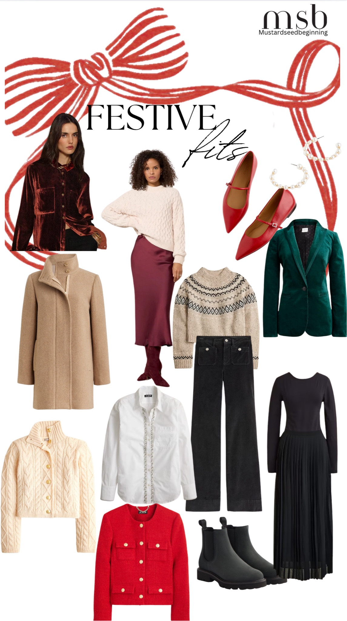 Festive Fits for the Holidays 

#LTKHoliday #LTKCyberWeek #LTKSeasonal