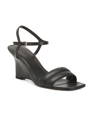 Leather Prema Wedge Sandals | Marshalls